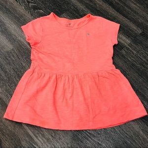 Carter’s Peach Peplum Tee